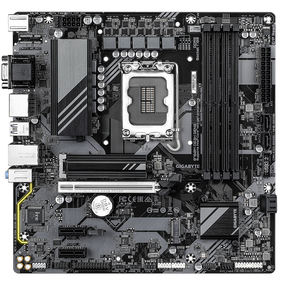 GIGABYTE B760M DS3H GEN5 피씨디렉트_이미지
