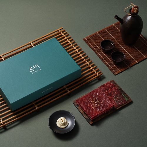 청미식품 윤허 쇠고기 육포 오리지널 선물세트 300g (1개)