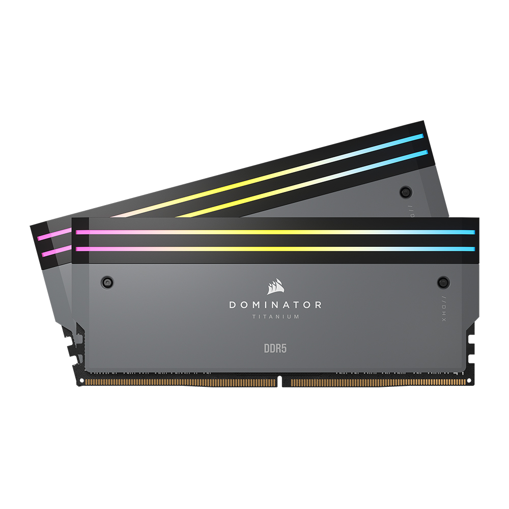 CORSAIR DDR5-6000 CL30 Dominator Titanium GRAY ��Ű��(96GB(48Gx2))