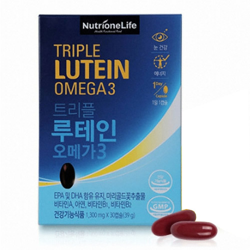 뉴트리원라이프 트리플 루테인 오메가3 30캡슐 (10개)_이미지