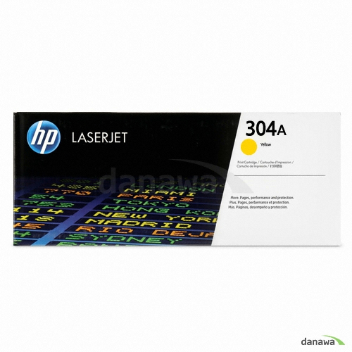 HP 정품 304A (CC532A) 노랑_이미지