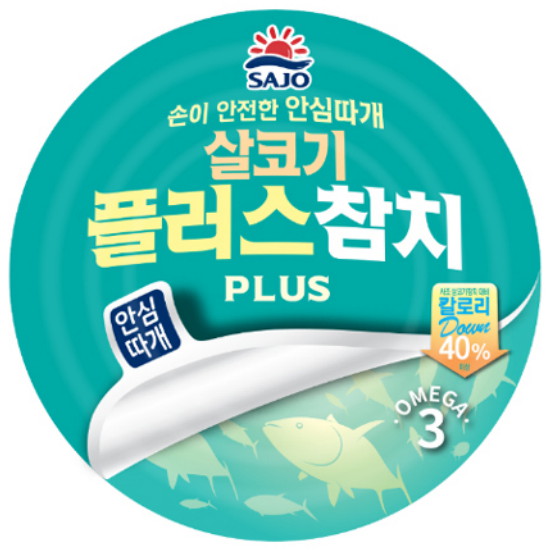 사조대림 살코기 플러스 참치 안심따개 100g (15개)