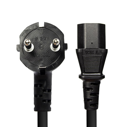 탑라인에이치디 솔탑 국산 AC 코드 고용량 파워케이블 (SOLTOP-057, 0.5m)