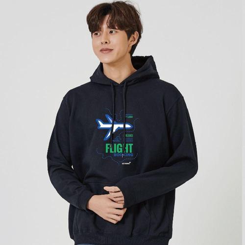 키밍 비행기 항공권 예약 맨투맨 후드티 W7DD880_이미지