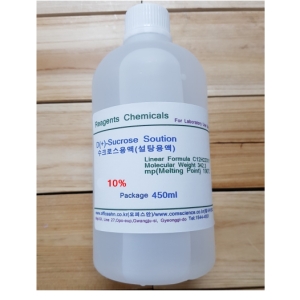 오피스안 D + -Sucrose Soution C12H22O11 수크로스용액 설탕용액 0.4% 450ml 시약_이미지