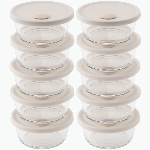 코지 내열유리 냉동 밥보관용기 320ml (10개)