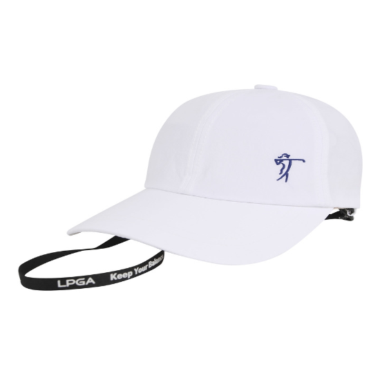 LPGA 스윙레이디 스트링 볼캡 L245AP505P WH 화이트_이미지