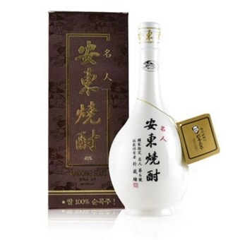 명인안동<b>소주</b> 박재서명인 안동<b>소주</b> 호리병 45도 800ml