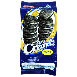 [불명] 크림오  바닐라  108g 과자 오레오
