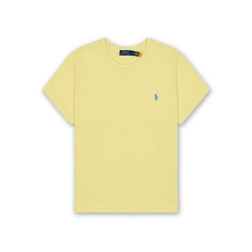 폴로랄프로렌 POLO RALPH LAUREN W코튼 저지 크루넥 티-옐로우 WMPOKNINCU21160-700 897929_이미지