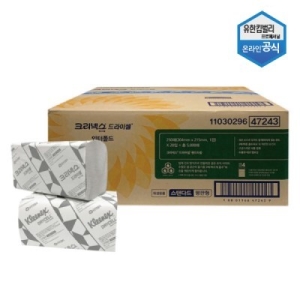 유한킴벌리 크리넥스 드라이셀 핸드타올 47243 F250 5000매