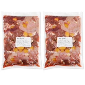 동양냉동푸드 모듬 닭내장 1kg (5개)_이미지