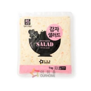 아워홈 감자샐러드 <b>1kg</b> 감자 무스 업소용 대용량 식자재 행복한 맛남 261548