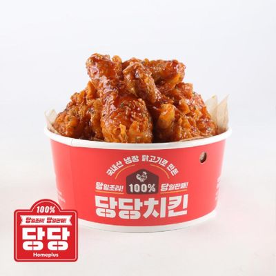 홈플러스 당당 달콤양념 치킨 800g (1개)_이미지