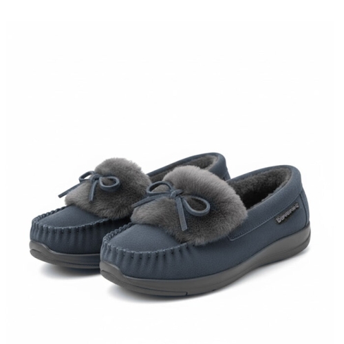 베어파우 SHOES CAROL 여성 천연가죽 방한 여성 모카신 3999049QD-W