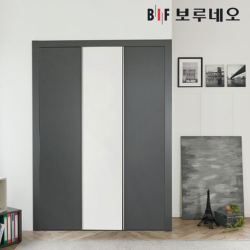 BIF보루네오 네오 여닫이 작은방 붙박이장 (10cm)_이미지