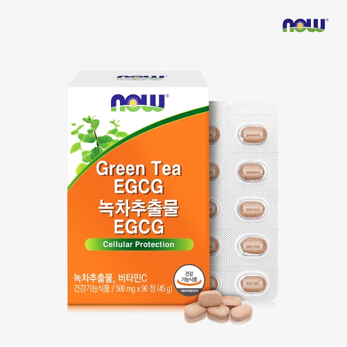 나우푸드 녹차추출물 EGCG 500mg 90정 (4개)_이미지
