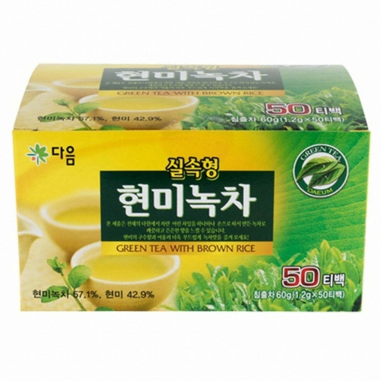 다음 실속형 현미녹차 50T (1개)