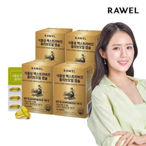 로엘 식물성 엑스트라버진 올리브오일 30캡슐 (4개)_이미지