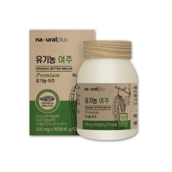 내츄럴플러스 유기농 여주 90정 (3개)