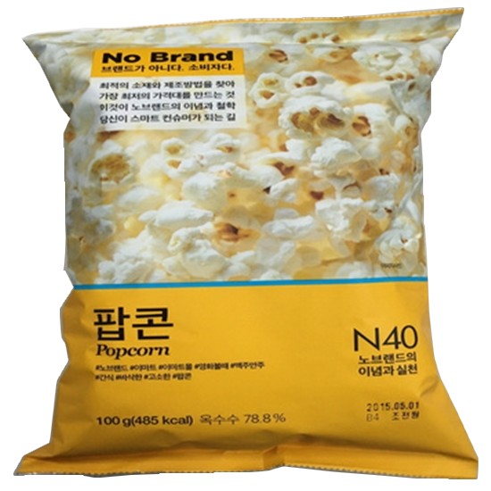 이마트 노브랜드 팝콘 100g (5개)_이미지