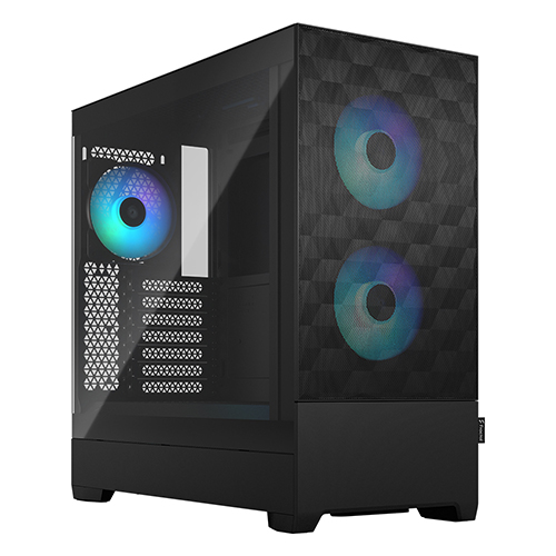 Fractal Design Pop Air RGB Clear 강화유리 (블랙)_이미지