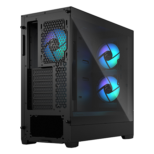 Fractal Design Pop Air RGB Clear 강화유리 (블랙)_이미지