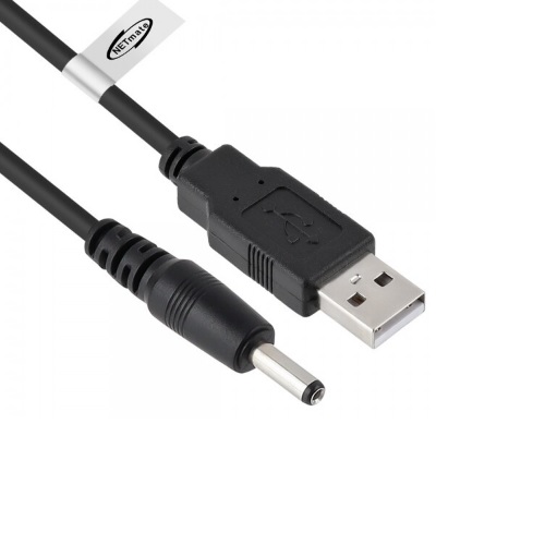 강원전자 NETmate NMC-UP141501B USB to DC 3.5x1.4 전원 케이블 (1.5m)_이미지