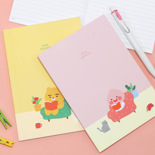 퍼니디 카카오프렌즈 에이프릴샤워 B6 노트_이미지