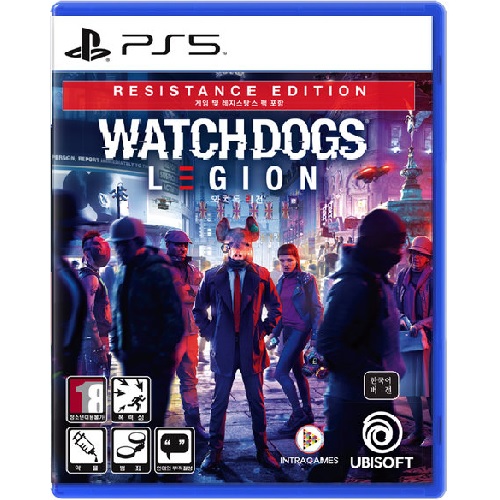 유비소프트 와치독: 리전 PS5 (레지스탕스에디션,한글판)