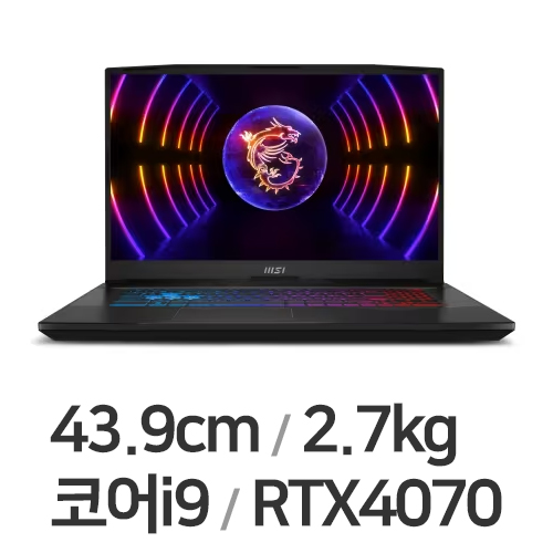 MSI 펄스 17 B13VGK-i9 QHD 64GB램