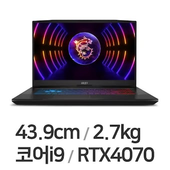 <b>MSI</b> 펄스 17 B13VGK-i9 QHD 64GB램