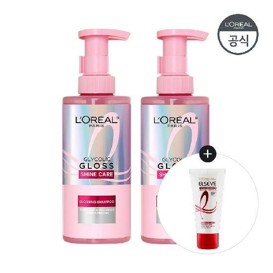 로레알 로레알파리 글라이콜릭 글로스 440ml (2개)