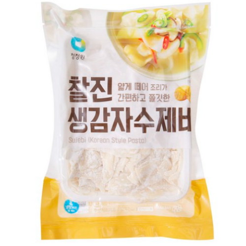 대상 청정원 찰진 생감자 수제비 300g (5개)_이미지