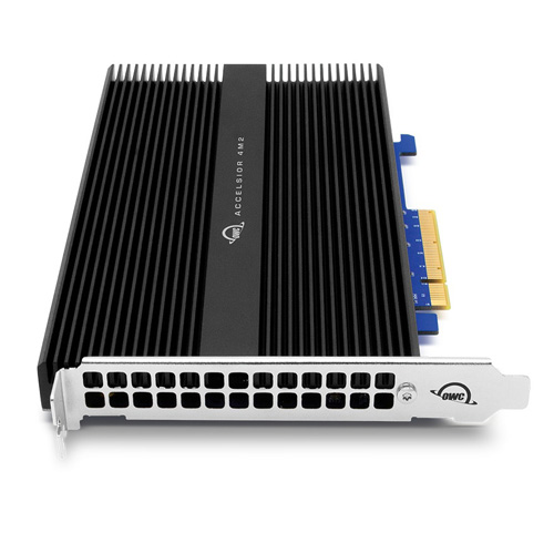 OWC Accelsior 4M2 M.2 NVMe to PCIe3.0 카드 (SSD미포함)_이미지