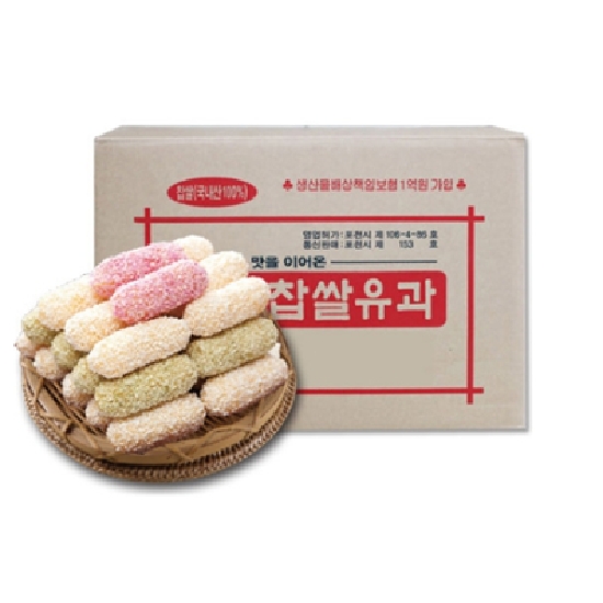 고향찹쌀유과 3.75kg