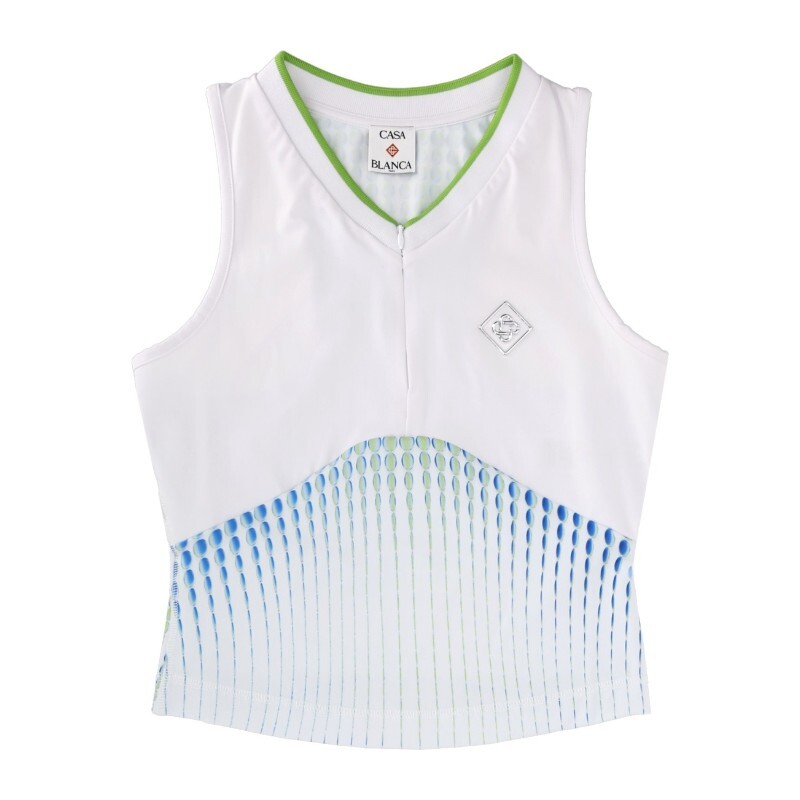 카사블랑카 도트 플리츠 미니 스커트 W SP26 SK 192 02DOTS_이미지