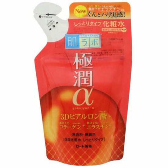 멘소래담 하다라보 고쿠쥰알파 탄력 화장수 리필 170ml (1개)