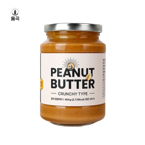 잼홀릭 옳곡 땅콩버터 크런치 464g (1개)_이미지