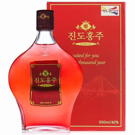 진도홍주 루비콘 500ml
