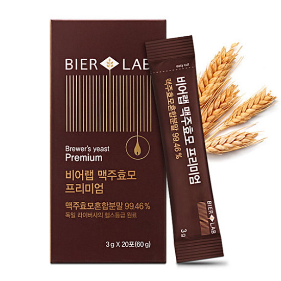 비어랩 비어랩 독일 맥주효모 프리미엄 환 3g 20포 (1개)_이미지