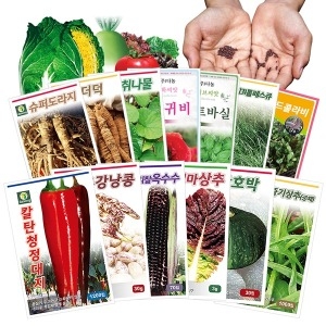 다농 씨앗모음-쌈채소/고추/상추/약초/야생화/새싹씨앗종자_이미지
