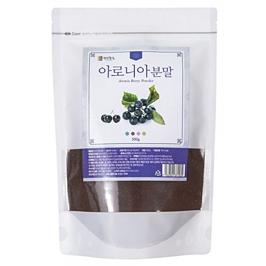 건강중심 아로니아 분말 500g (1개)