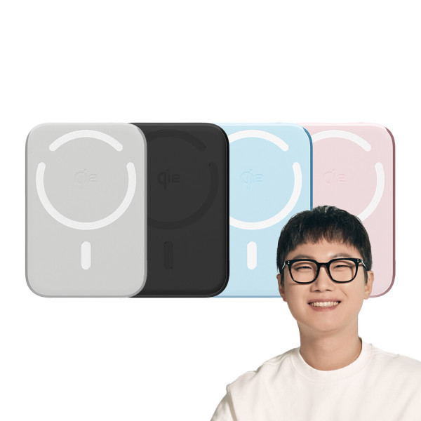 보바 Qi2 반고체셀 무선충전 맥세이프 보조배터리 VA-108 5000mAh_이미지