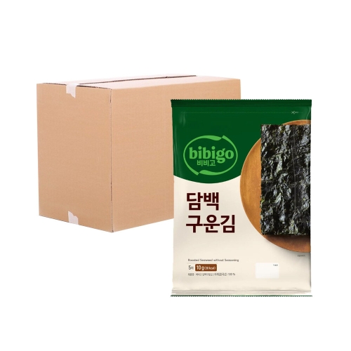 CJ제일제당 비비고 담백구운김 10g (40개)_이미지
