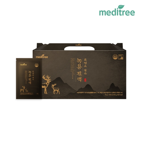메디트리 흑염소 담은 녹용진액 70g 30포 (2개)_이미지