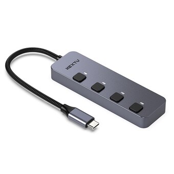 이지넷유비쿼터스 NEXTU 유가단 (4포트/<b>USB</b> <b>3.1</b> Type C)