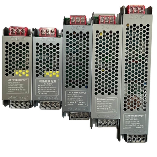 12V 24V 스위칭 전원 공급 장치 AC110-250V 음소거 조명 변압기 60W 100W 200W 300W 400W L..
