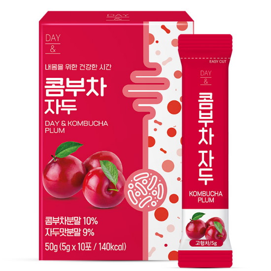 참앤들황토농원 데이앤 콤부차 자두 10T (3개)_이미지