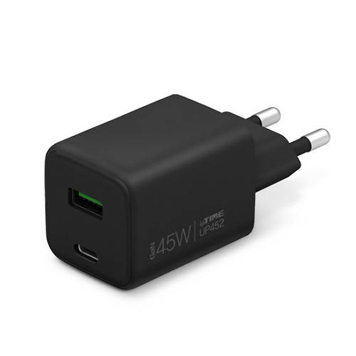 EFM ipTIME PD PPS 45W 2포트 GaN 충전기 UP452 (케이블포함)_이미지